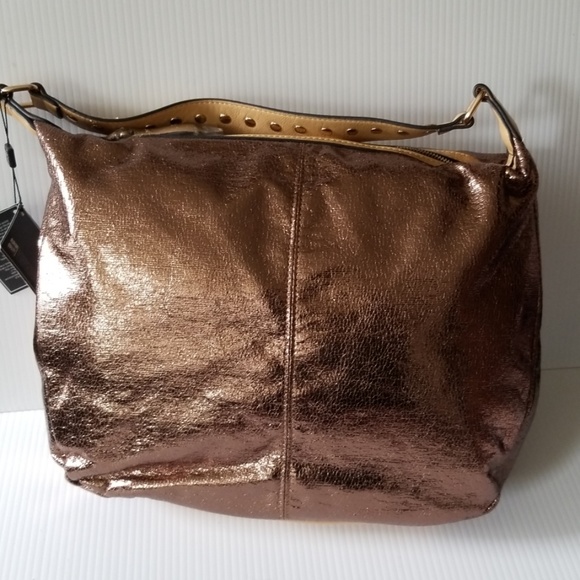 MMS bronze metallic tote bag - Picture 2 of 6